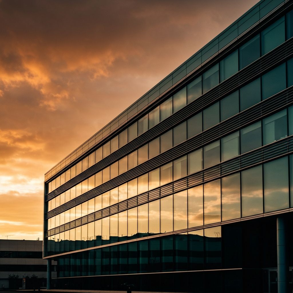 Modern kurumsal ofis binasi